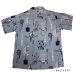 画像3: 50's "Tropicana"　「HAWAIIAN　TIKI」 PATTERN　RAYON　HAWAIIAN SHIRTS