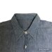 画像4: 60's　WORK CHAMBRAY SHIRTS　with BACK PRINTING