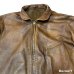 画像16: early 30's　"PECCARY"　LEATHER　JACKET　WITH　扇型 TALON　ZIPPER　AND　TALON　BALLCHAIN　ZIPPER　good size !!