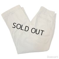 1945's "U.S.ARMY"　BUTTON FLY　CHINO　PANTS　サイド ダブル・ステッチ　SIZE：W 32 × L 29