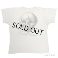 70's 両面 AIR BRUSHED　”SKULL”　Tee SHIRTS