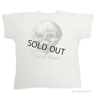 画像1: 70's 両面 AIR BRUSHED　”SKULL”　Tee SHIRTS