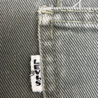 画像2: 60's "LEVI'S　518”　SLIM FIT　COTTON TWILL　PANTS　with Big E tab　OLIVE GREEN　SIZE：32 × 29