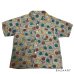 画像1: 50's　”ABSTRACT　PATTERN”　SHORT SLEEVE　RAYON SHIRTS　very nice !!　good price !! (1)