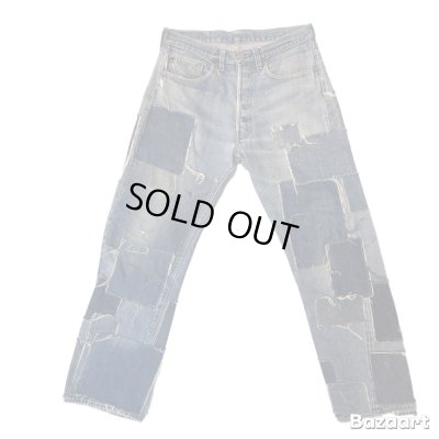 画像2: 70's "LEVI'S　501"　「66 前期」　PATCH　WORK　DENIM　PANTS　W 34 × L 28.5