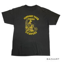 80's　"1 % er　MOTORCYCLE CLUB”　「HUMPERS」　SUPPORT Tee SHIRTS