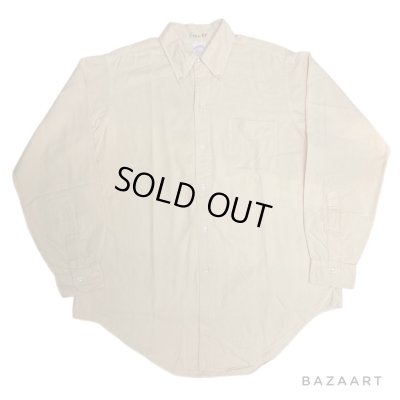 画像1: 80's-90's OLD　"BROOKS BROTHERS"　BUTTON DOWN  SHIRTS 　ALL COTTON　"6 BUTTONS"　size：16 1/2 - 4