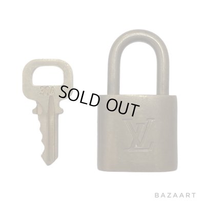 画像1: OLD　”LOUIS VUITTON”　BRASS　PADLOCK　