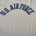 画像4: 60's- "U.S.AIR FORCE"　RINGER　しみ込み PRINTED　Tee SHIRTS　SIZE: 実寸 XL　big size !!