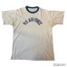 画像1: 60's- "U.S.AIR FORCE"　RINGER　しみ込み PRINTED　Tee SHIRTS　SIZE: 実寸 XL　big size !! (1)