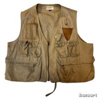 50's "Abercrombie & Fitch"　COTTON　POPLIN　FISHING（HUNTING）　VEST　SIZE表記：40