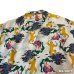 画像10: 40's Montgomery Ward　"CALIFORNIA"　「ABSTRACT　SPEAR　FISHERMAN　PATTERN」　LONG SLEEVE　RAYON　HAWAIIAN　SHIRTS　WHITE　SIZE：M　ON BOOK !!