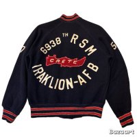 50's "U.S.AIR FORCE"　 AWARD　JACKET　「1963 th　RSM　IRAKLION - AFB　"CRETE" 　special !!