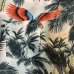 画像6: 50's- "Aloha BRAND"　「PARROT　AND　PALM TREE」　PATTERN　RAYON　HAWAIIAN　SHIRTS　SIZE表記：M