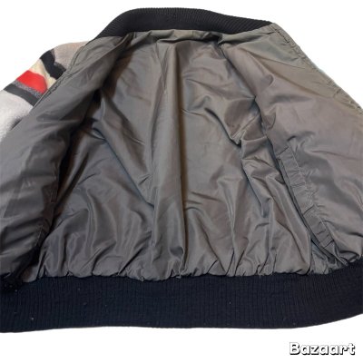 画像3: 50's- REVERSIBLE　NYLON FLEESE × GRAY NYLON　FULL　ZIP.　JACKET　(2)