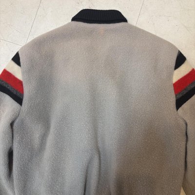 画像15: 50's- REVERSIBLE　NYLON FLEESE × GRAY NYLON　FULL　ZIP.　JACKET　(2)