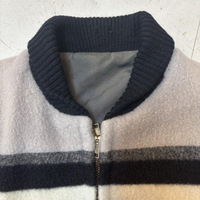 画像14: 50's- REVERSIBLE　NYLON FLEESE × GRAY NYLON　FULL　ZIP.　JACKET　(2)