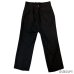 画像2: 1920's VERY OLD　GABARDINE　PANTS　WITH　BUCKLE BACK　織り込み STRIPE PATTEN　BLACK　SLACKS　PANTS　(1) (2)