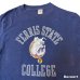 画像2: 70's "Collegiate Pacific"　COLOR　FLOCK　PRINTED　「BULLDOG」　COLLEGE　PRINTED　Tee SHIRTS　rare !! (2)
