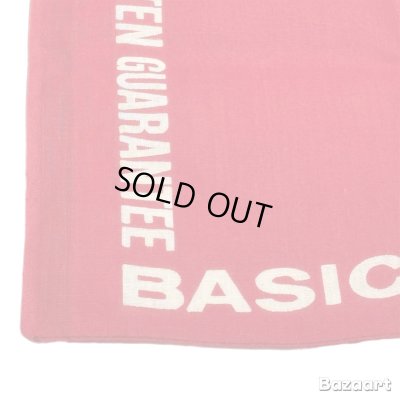 画像4: -60's　DEAD STOCK　”BASIC　BULK”　BANDANA　RED