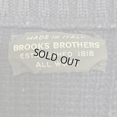 画像2: 70's- "BROOKS BROTHERS"　ALL WOOL　FULL ZIP.　KNIT