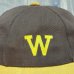 画像5: 40's　COTTON　TWILL　BASEBALL　CAP　WITH　PRINTED　BROWN × MUSTARD　good size !!