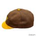 画像3: 40's　COTTON　TWILL　BASEBALL　CAP　WITH　PRINTED　BROWN × MUSTARD　good size !!