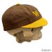画像13: 40's　COTTON　TWILL　BASEBALL　CAP　WITH　PRINTED　BROWN × MUSTARD　good size !!