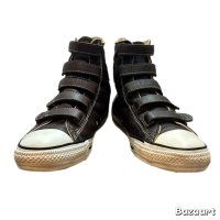 90's "CONVERSE　ALL　STAR”　BROWN　LEATHER　UNUSUAL　SNEAKER　SIZE表記：9　very rare !!