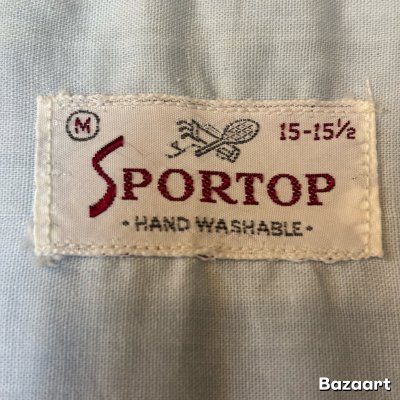 画像2: 50's "SPORTOP"　RAYON × COTTON　「CALYPSO」　HAND　PRINTED　WITH　BANANAS　AND　GRAPE　SHORT　SLEEVE　ROCKABILLY　SHIRTS　SIZE表記：M　15 - 15 1/2