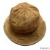 画像3: 1910's World War 1　"U.S.ARMY"　BROWN　杢DENIM　HAT　good size !!　good condition !! (3)