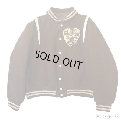 画像1: 50's "BUTWIN"　「Motorcycle　Club」　REVERSIBLE　JACKET　BROWN　SIZE表記：46　very nice !!