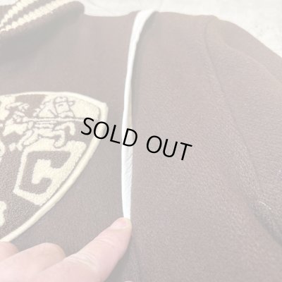 画像9: 50's "BUTWIN"　「Motorcycle　Club」　REVERSIBLE　JACKET　BROWN　SIZE表記：46　very nice !!