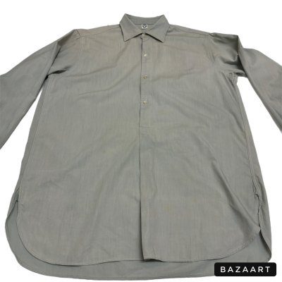 画像2: -50's PULLOVER　GRAY　CHAMBRAY　SHIRTS　マチ付き　good size !!　good condition !!