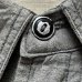 画像12: 30's "BIG YANK"　COTTON　FLANNEL　SHIRTS　with　ASYMMETRY　POCKETS,　STORM　CUFFS,　METAL　BUTTONS,　and so on　SPECIAL !!　
