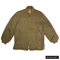 50's "CAMPUS"　MOCHA BROWN　COTTON　SATEEN　PHARAOH'S　JACKET　SIZE:40　