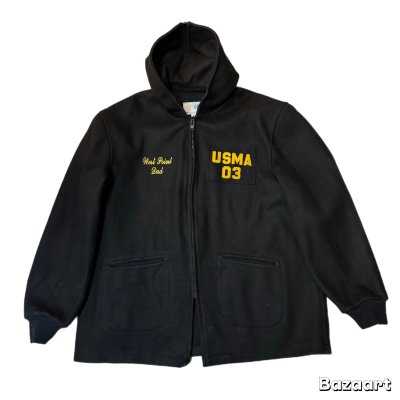 画像1: 2003's　”WEST　POINT”　「USMA」　CADET　JACKET　WITH　HOODED　SIZE:L　very good condition !!　very big size !!