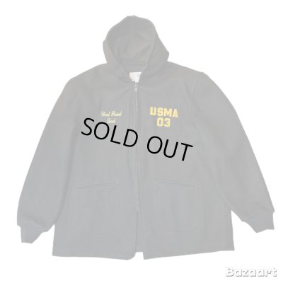 画像1: 2003's　”WEST　POINT”　「USMA」　CADET　JACKET　WITH　HOODED　SIZE:L　very good condition !!　very big size !!