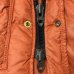 画像7: 70's "CAMP 7"　NYLON　RIP-STOP　DOWN　JACKET　WITH　HOODED　LIGHT BROWN　SIZE：L