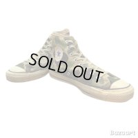 1983's "CONVERSE　ALL STAR"　1st 「CAMO.」柄　Hi. CUT　COTTON　CANVAS　SNEAKER　SIZE表記：9　good condition !!　