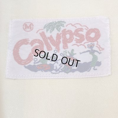 画像2: 50's "Calvpso"　「CANDY　STRIPE」　PATTERN　RACKABILLY　SHIRTS　SIZE表記：M