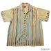 画像1: 50's "Calvpso"　「CANDY　STRIPE」　PATTERN　RACKABILLY　SHIRTS　SIZE表記：M (1)
