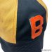 画像8: 40's "BLACK × ORANGE"　6 PANNELS　COTTON　TWILL　HAT　WITH　FELT　PATCH　good color !!