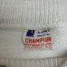 画像2: 50's "CHAMPION"　RINNER TAG　「U.S.C.A.」　しみこみ PRINTED　SWEAT　RIB LINE　SIZE:L (2)