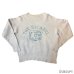 画像1: 50's "THE　CITADEL　BULLDOGS"　しみ込み PRINTED　FRONT V　SWEAT　SHIRTS　SIZE:実寸 XL (1)