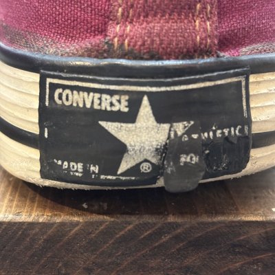 画像2: 70's "CONVERSE"　「COACH」　Lo. CUT　BURGUNDY（MAROON）　SIZE:12　good color !!