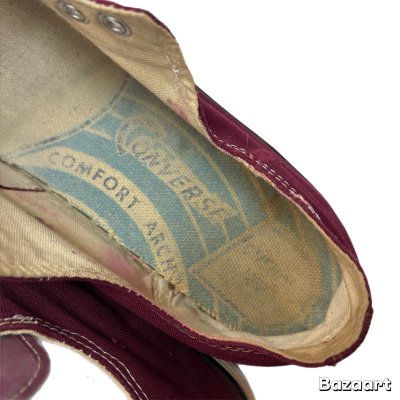 画像12: 70's "CONVERSE"　「COACH」　Lo. CUT　BURGUNDY（MAROON）　SIZE表記:12　good color !!