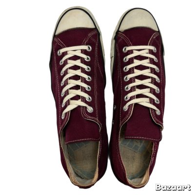 画像8: 70's "CONVERSE"　「COACH」　Lo. CUT　BURGUNDY（MAROON）　SIZE表記:12　good color !!