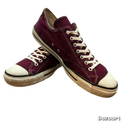 画像4: 70's "CONVERSE"　「COACH」　Lo. CUT　BURGUNDY（MAROON）　SIZE表記:12　good color !!
