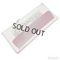 1920's DEAD STOCK　COMB　CLEAR RED　COLOR